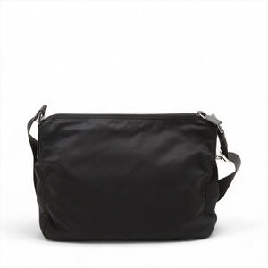 Prada Bag Shoulder Black Tessuto Nylon Leather